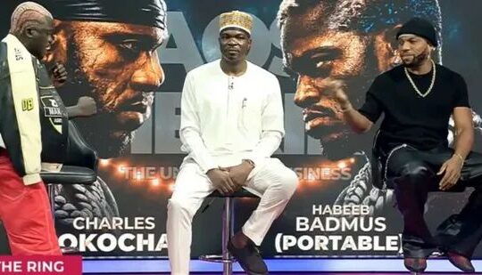 Portable Disqualified, Okocha Claims Victory in Celebrity Boxing Rematch